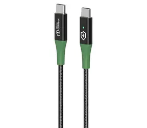 MicroConnect SMART Charge USB-C (M) - USB-C (M) czarny / Kabel ładujący / 1 m / 480 Mbit/s
