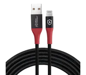 MicroConnect Safe Charge USB-A czarny / Kabel ładujący / 1,5 m