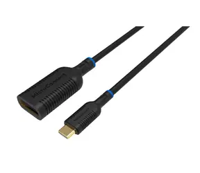 MicroConnect USB-C do DisplayPort czarny / Adapter / 4K UHD / 60 Hz / 0,2 m