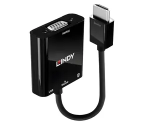 Lindy HDMI do VGA+Audio / Konwerter / HDMI - VGA / 1920×1200 px / 12 bitów