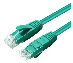 MicroConnect CAT5e U/UTP 0,3 m zielony / Kabel sieciowy / RJ-45 / PVC