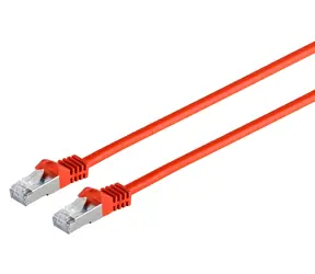 Kabel krosowy MicroConnect CAT7 S/FTP 7,5 m czerwony / Kabel sieciowy / RJ-45