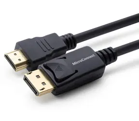 MicroConnect DisplayPort 1.2 - HDMI 5m czarny / Kabel / 1920×1080 / 60Hz