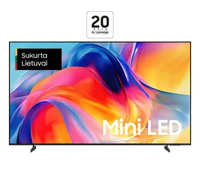 75" Samsung UE75M70H czarny / SMART TV / 4K UHD / Mini LED / HDR10+ / Tizen / 3x HDMI / Wi-Fi / BT / głośniki 20 W