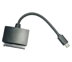 Adapter MicroConnect USB-C do SATA czarny / Adapter kablowy / 5 Gb/s / 0,2 m