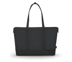 Dicota Eco Shopper Motion 13-14,1" czarna / Torba na laptopa / Poliester + plastik z recyklingu