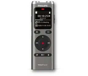 Philips DVT2075 / Dyktafon / 8 GB / USB-C / microSD / gniazdo 3,5 mm