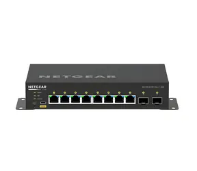 Netgear GSM4210PX / Przełącznik / 8× 1G PoE+ 220 W / 2× SFP+ / Zarządzany