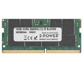 2-Power 16 GB DDR4 / SO-DIMM / 2666 MHz / CL19 / bez ECC / PC4-21300S