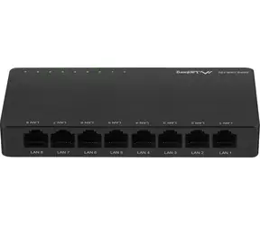Lanberg DSP2-1008 / Przełącznik / Niezarządzany / 8x Gigabit LAN / 12V