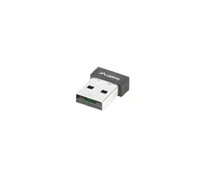 Lanberg NC-0150-WI czarny / Adapter Wi-Fi USB / 150 Mbit/s / 2,4 GHz / USB 2.0