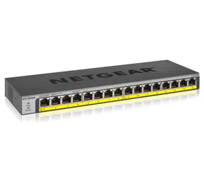 Netgear GS116PP-100EUS / Przełącznik / 16x Gigabit PoE+ / 183 W