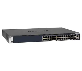 Netgear M4350-24G4XF / Przełącznik zarządzany / 24x Gigabit RJ45 / 4X SFP+ / PoE++ 648 W