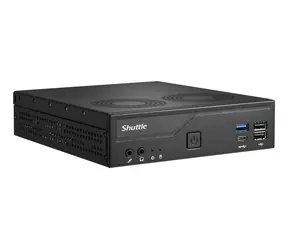 Shuttle XPC slim Barebone DH610V2 czarny / Mini-PC / Bez procesora (LGA1700) / 2x SO-DIMM DDR5 maks. 96 GB / M.2 NVMe / 2x LAN