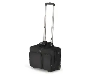 Dicota Traveller Roller SEVEN 14-16" czarny / Walizka na kółkach / poliester z recyklingu / 25 l