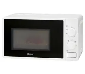 Bomann MW 6014 CB biały / Kuchenka mikrofalowa / 700 W / 20 l / 6 poziomów mocy / 30-minutowy timer