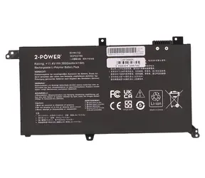 2-Power CBP3848A / Bateria do laptopa / alternatywa B31N1732 / 11,4 V / 3600 mAh / 3 ogniwa