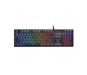 A4Tech Bloody S520N czarna / Klawiatura gamingowa / mechaniczna / BLMS Blue / Pudding / USB