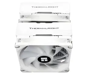 ThermalRight Peerless Assassin 120 ARGB biały / chłodzenie powietrzne procesora / 2x 120 mm / 25,6 dB / 1550 obr./min / Intel + AMD