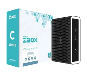 Zotac ZBOX-CI649NANO / Barebone / Intel Core i5-1335U / DDR5 / Intel Iris Xe / Wi-Fi 6 / Thunderbolt 4 / bez systemu operacyjnego