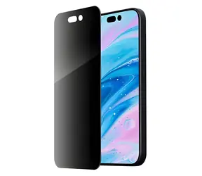 Szkło ochronne LAUT Prime Glass Privacy iPhone 15 / Filtr prywatności 30° / Szkło hartowane 9H / Ramka montażowa