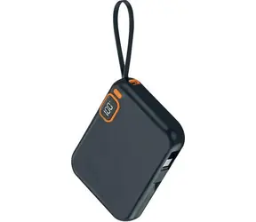 2GO Travel 10000mAh czarny / Power bank / USB-C + Lightning / Power Delivery 42,5W / wyświetlacz
