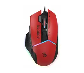 A4Tech Bloody W95Max czerwona / Mysz gamingowa / 12000 DPI / RGB / USB