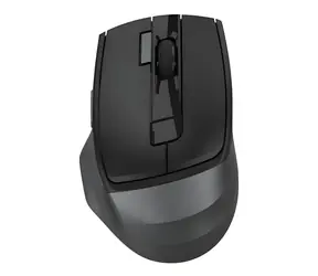 A4Tech FStyler FB45CS Air2 czarna / Bezprzewodowa, cicha mysz biurowa / 2000 DPI / Bluetooth / 2,4 GHz / 7 przycisków