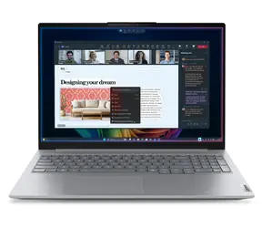 Lenovo ThinkBook 16 G9 szary / Notebook / 16" WUXGA / Intel Core Ultra 7 355 2,3 GHz / 32 GB / 512 GB SSD / Intel Graphics
