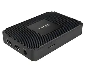 Zotac ZBOX PI336 Czarny / Mini PC / Intel Celeron N6211 / 4 GB / 128 GB eMMC / Wi-Fi 6E / W11P