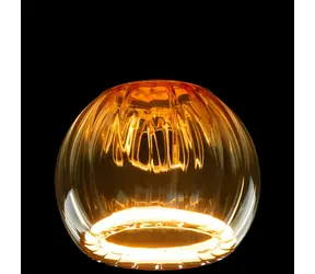 SEGULA LED Floating Globe 80 Straight gold / Żarówka / E27 / 4W(24W) / 240 lm / 2200K / ściemnialna