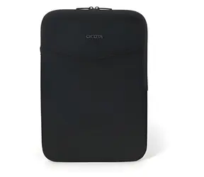 Dicota Sleeve ECO Slim M czarny / Etui na laptopa / do MS Surface 13-13,5" / wykonane z przetworzonych butelek PET