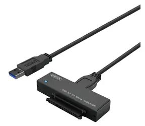 Unitek Y-1039 / adapter USB 3.0 do SATA / 5 Gbit/s / z zasilaczem