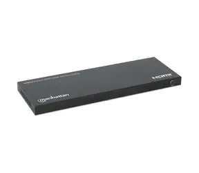Rozdzielacz HDMI Manhattan 8 portów / Hub / 4K 60Hz / 18 Gbit/s / Downscaling / HDCP 2.3