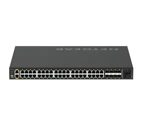 Netgear M4250-40G8XF czarny / Przełącznik zarządzany / 40× Gigabit PoE+ / 8× SFP+ 10G
