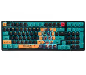 A4Tech Bloody AT98 RENEGADE / Klawiatura gamingowa / optyczna / z przełącznikami Alpha / przewodowa / 98 klawiszy / RGB