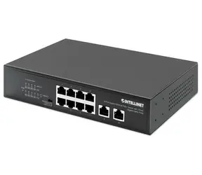 Przełącznik Intellinet 8x Gigabit PoE+ 120 W / 8 Port / 1000 Mb/s / 2x RJ45 Uplink