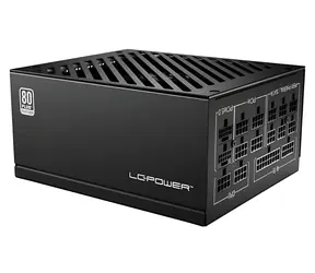 LC-Power LC850P / Zasilacz / ATX 3.0 / 850 W / 80 PLUS Platinum / w pełni modułowy / 135 mm