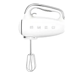 SMEG HMF01WHEU biały / Blender ręczny / 250 W / 9 prędkości / turbo