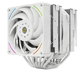 ThermalRight Royal Pretor 130 Ultra biały / chłodzenie procesora / Intel + AMD / 130 mm / 29,4 dBA / 2150 obr./min
