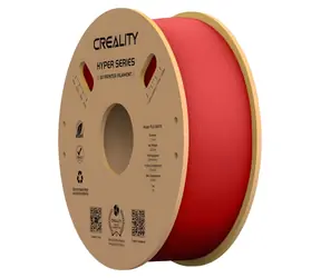 Creality Filament Hyper PLA czerwony / filament do drukarki 3D / Hyper PLA / 1,75 mm / 1 kg