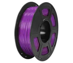 Filament Anycubic TPU transparentny fioletowy / Filament do druku / 95A / 1 kg