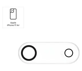 Szkło ochronne HAMA Cam Protect do Apple iPhone Air przezroczyste