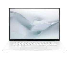 Asus Zenbook S 16 OLED biały / Notebook / 16" 2880x1800 T / AMD RYZEN AI 7 445 2.0GHz / 16 GB / 1 TB SSD / AMD Radeon 840M 