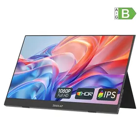 15,6" Zeuslap AP156 / ADS-IPS / Full HD 1920 × 1080 / 16:9 / 250 cd/m2 / 800:1 / USB-C / mini HDMI / przenośny