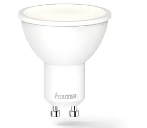 HAMA SMART WiFi LED GU10 5.5 W / Inteligentna żarówka / WiFi / ściemnialna / regulowana temperatura barwowa