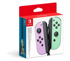 Nintendo Switch Joy-Con Pair fioletowy i zielony / Kontroler / Joystick analogowy / 20 godz.
