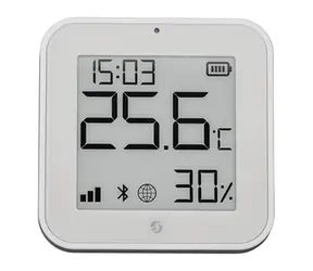 Shelly Blu H&T Display ZB biały / Czujnik temperatury i wilgotności / ZigBee 3.0 / Bluetooth 5.0