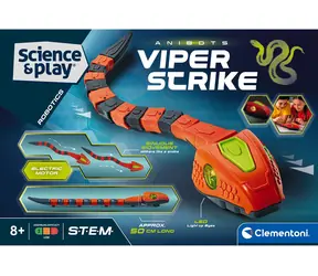 Clementoni Science&Play Robotics: Viper Strike / Zestaw robotyczny / STEM / Oczy LED