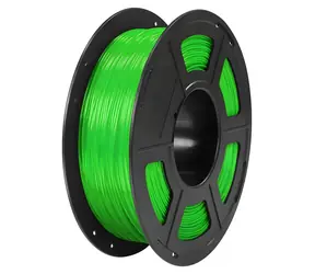 Filament Anycubic TPU transparentny zielony / filament do drukarki 3D / 1 kg